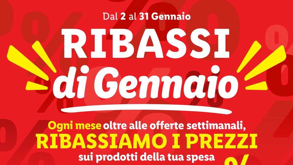 Volantino Lidl Ribassi