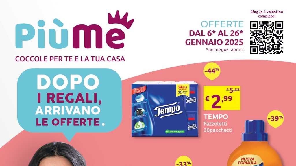 Volantino PiùMe