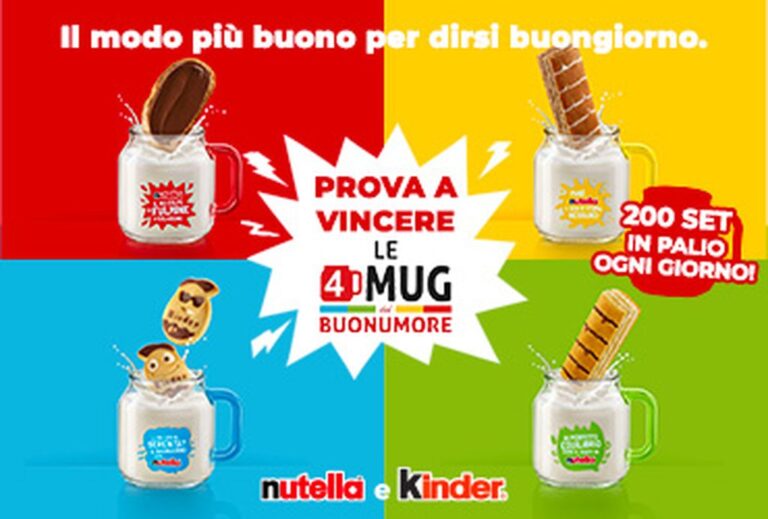 Colazione con sorpresa: scopri come vincere le Mug esclusive di Nutella 2025!