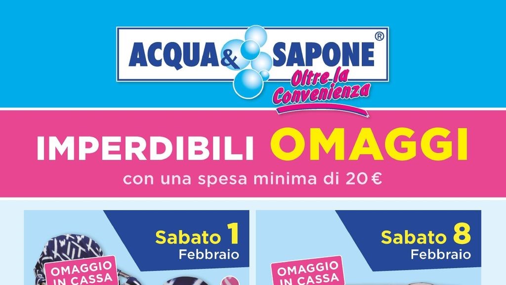 Offerte esclusive di Acqua & Sapone a L'Aquila