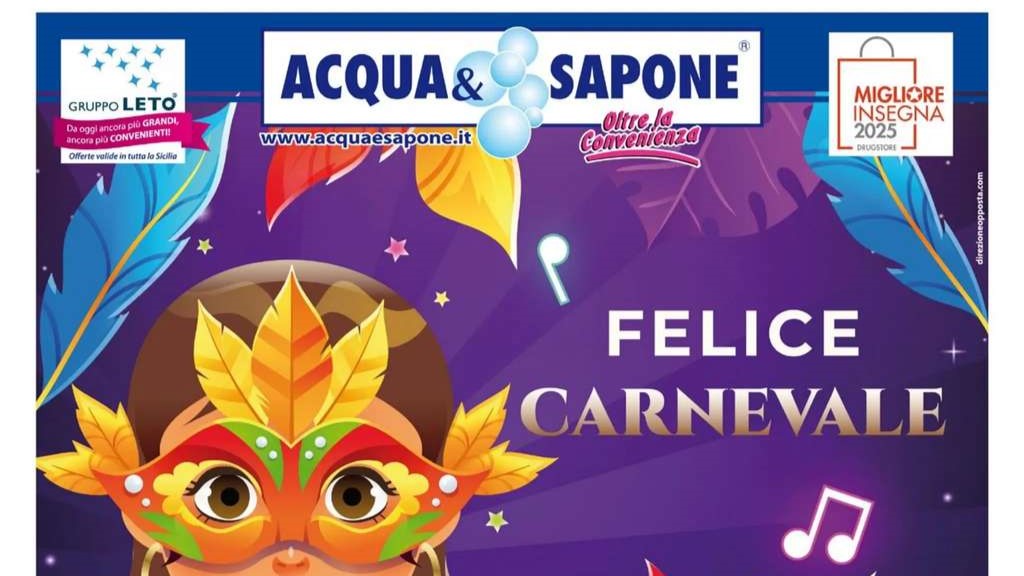 Volantino Acqua e Sapone Sicilia dal 27 gennaio al 9 febbraio 2025