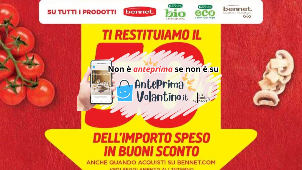 Volantino Bennet dal 23 gennaio al 5 febbraio 2025