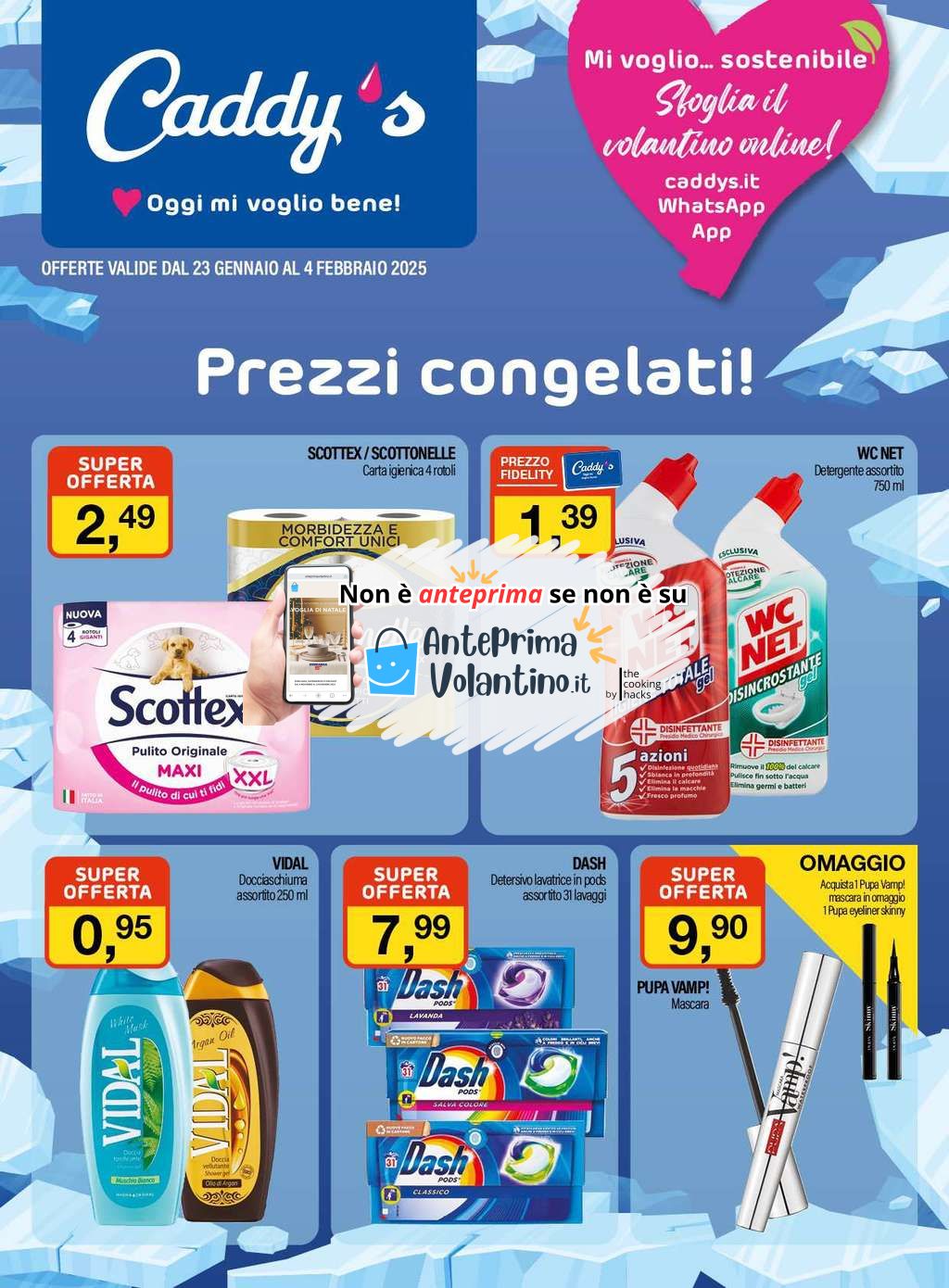 Volantino Caddy’s dal 23 gennaio al 4 febbraio 2025