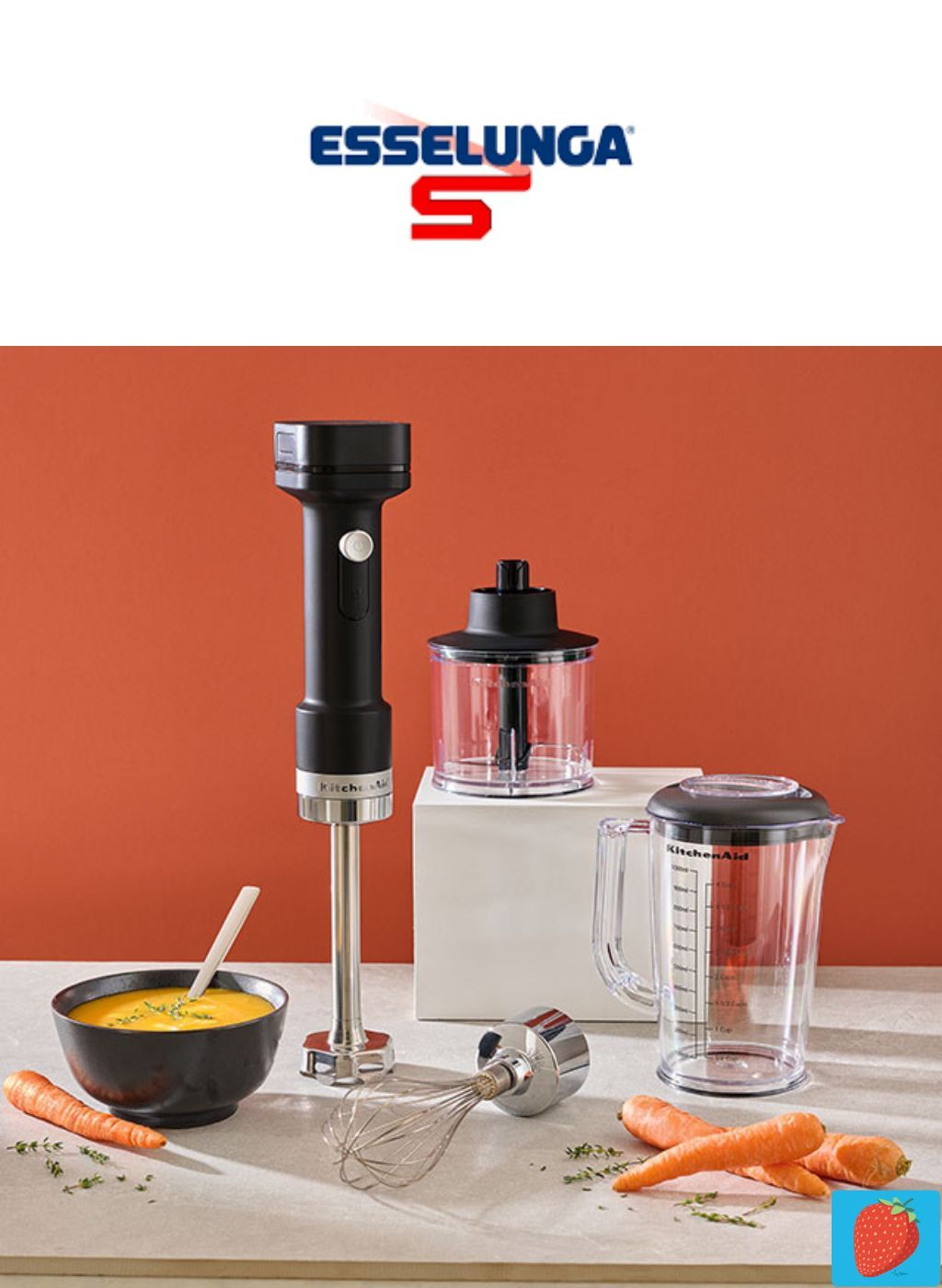 Il premio Esselunga che cambia le regole in cucina: il frullatore senza fili KitchenAid