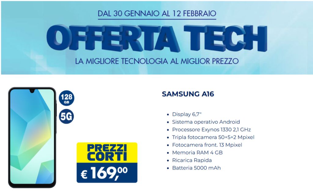 Offerta Tech di Esselunga dal 30 gennaio 2025