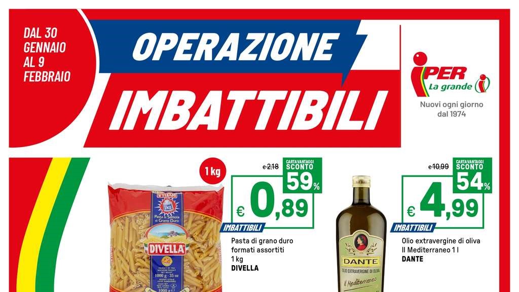 Volantino Iper dal 30 gennaio al 9 febbraio 2025