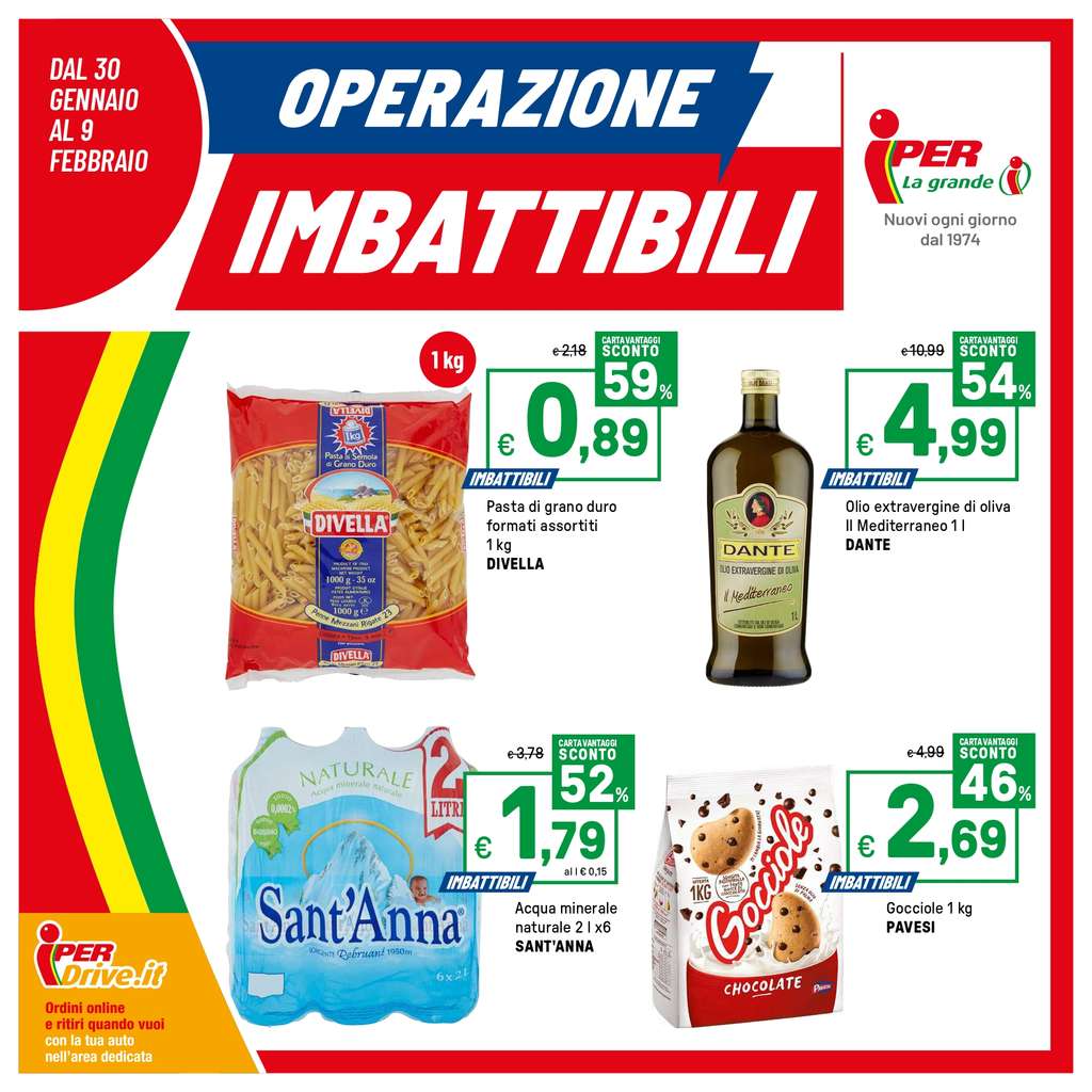 Volantino Iper dal 30 gennaio al 9 febbraio 2025