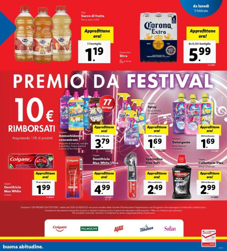 Lidl e il Concorso “Premio da Festival”: un’opportunità da non perdere!