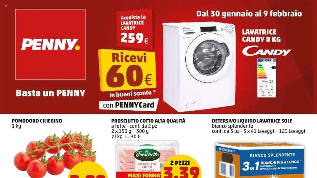 Volantino Penny dal 30 gennaio al 9 febbraio 2025