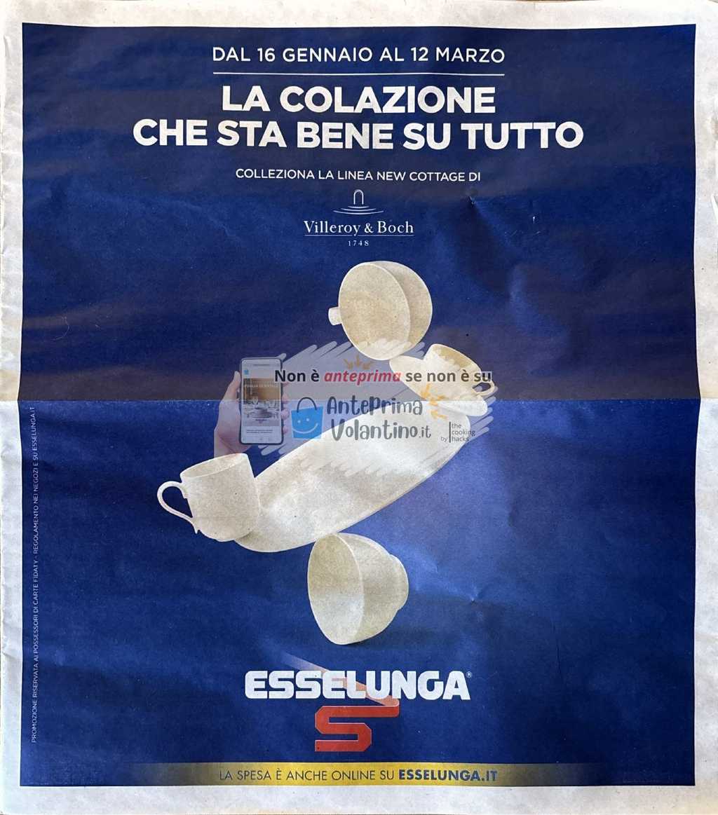 Raccolta Esselunga collezione Villeroy Boch Colazione 2025