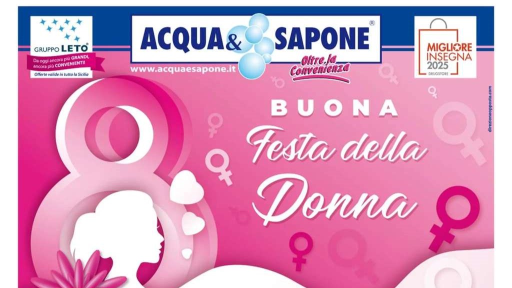 Volantino Acqua e Sapone Sicilia fino al 9 marzo 2025