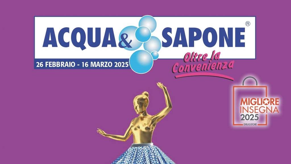 Volantino Acqua e Sapone Toscana e Umbria dal 26 febbraio al 16 marzo 2025