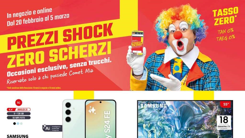 Volantino Comet dal 20 febbraio al 5 marzo 2025