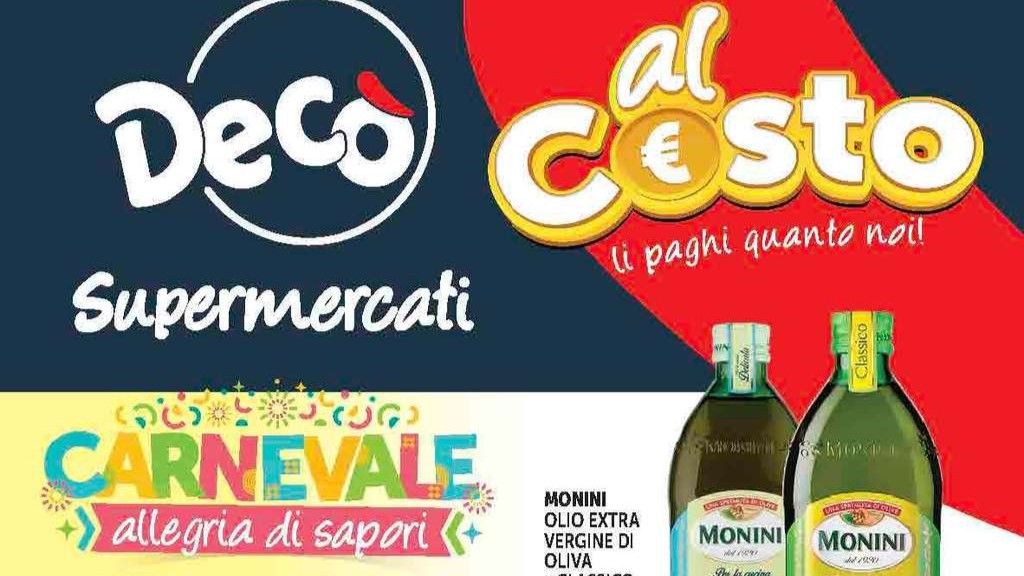 Volantino Decò Supermercati dal 28 febbraio al 10 marzo 2025