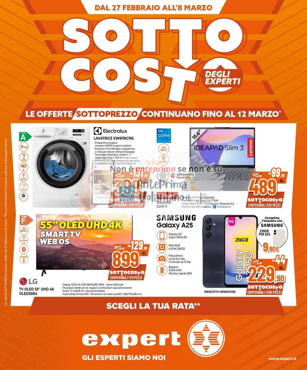 Volantino Expert dal 27 febbraio al 12 marzo 2025
