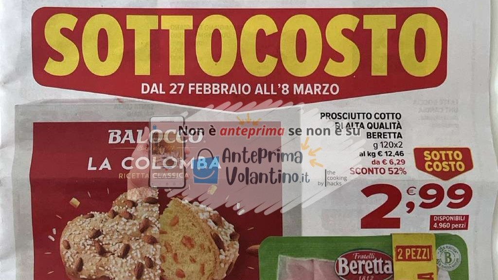 Volantino Iperal dal 27 febbraio al 11 marzo 2025