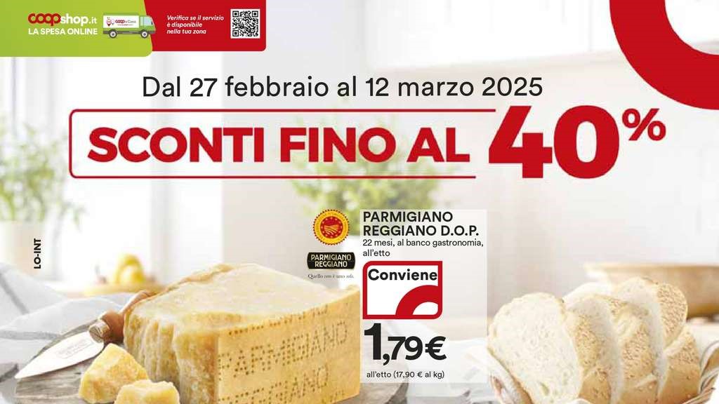 Volantino Ipercoop dal 27 febbraio al 12 marzo 2025