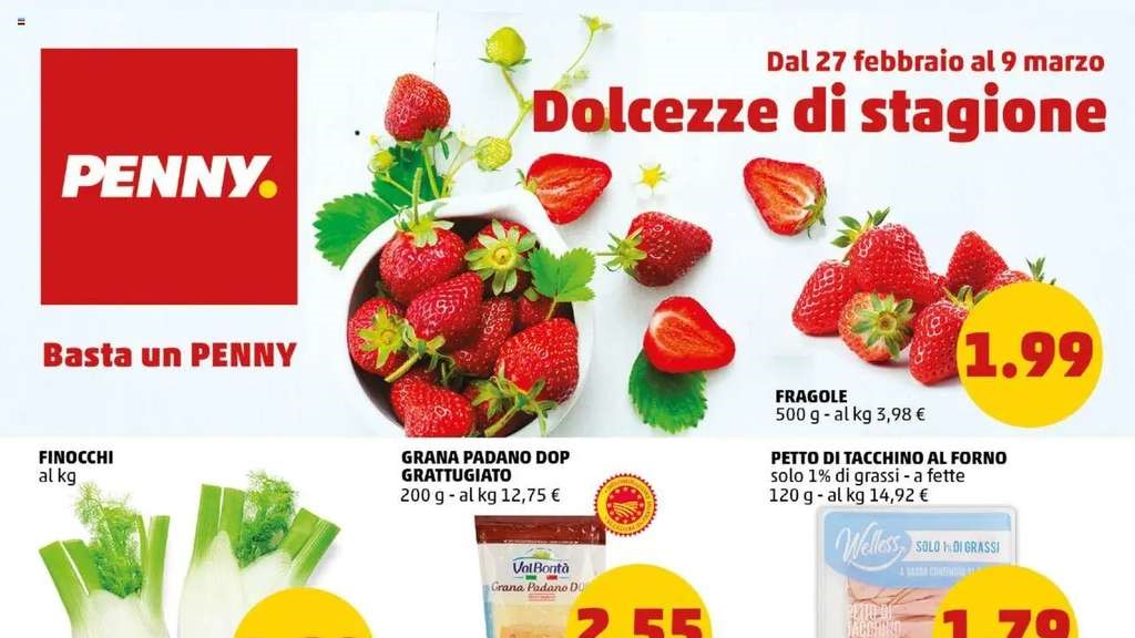 Volantino Penny dal 27 febbraio al 9 marzo 2025
