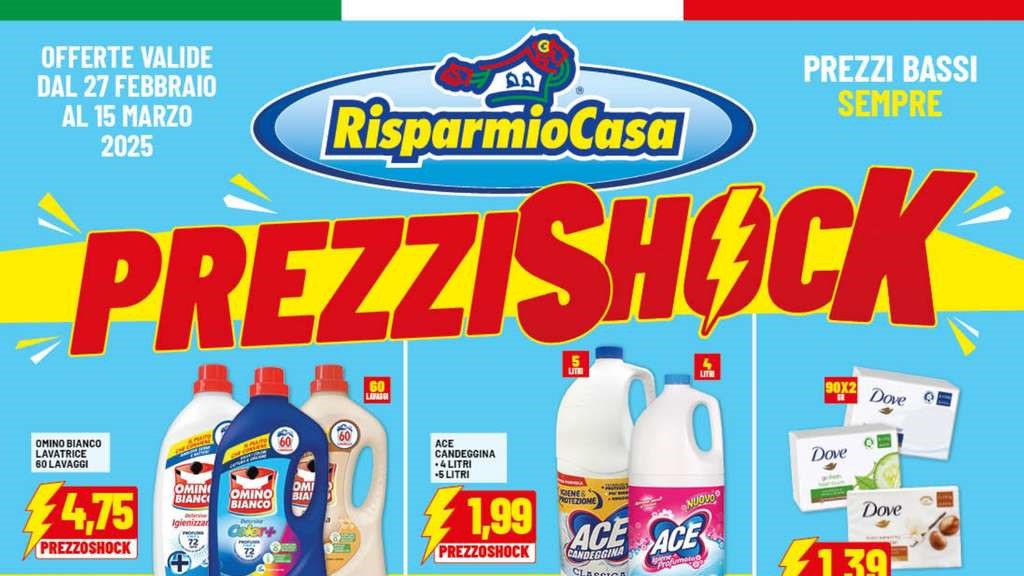Volantino Risparmio Casa dal 27 febbraio al 15 marzo 2025
