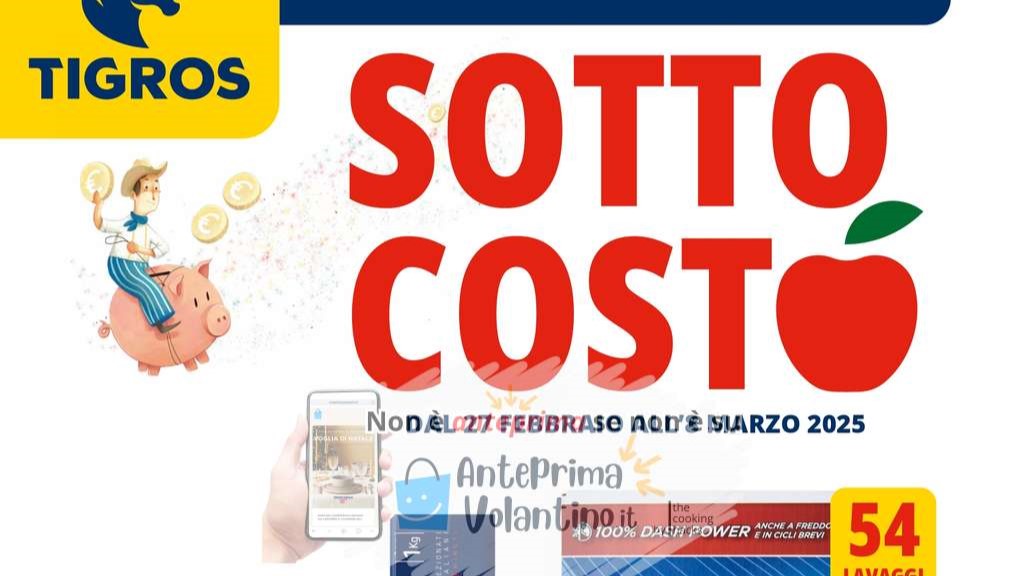 Volantino Tigros dal 27 febbraio al 10 marzo 2025