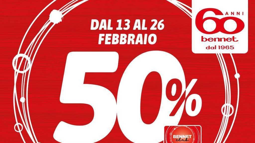 Volantino Bennet dal 13 al 26 febbraio 2025