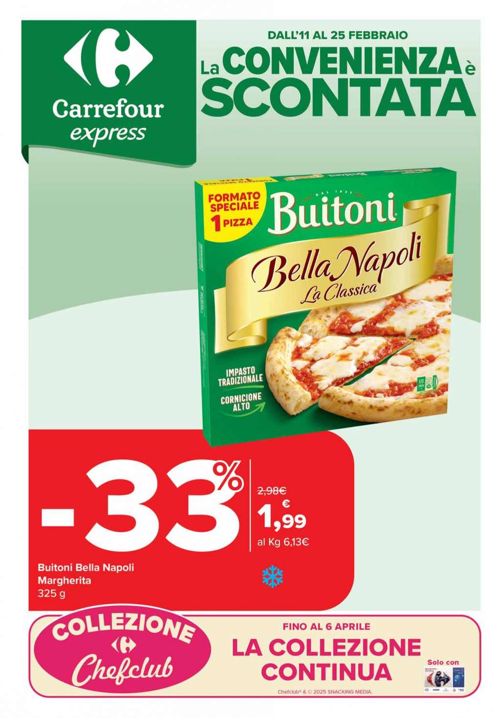Volantino Carrefour Express dal 11 al 25 febbraio 2025