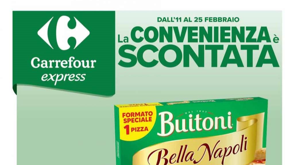 Volantino Carrefour Express dal 11 al 25 febbraio 2025