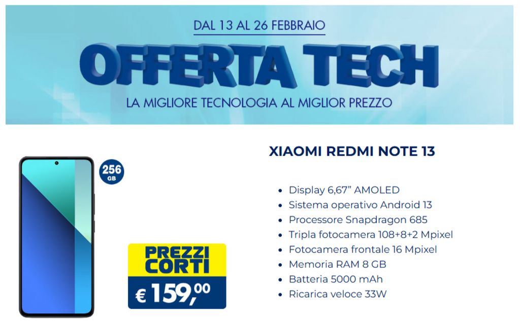 Offerte Tech Esselunga fino al 26 febbraio 2025
