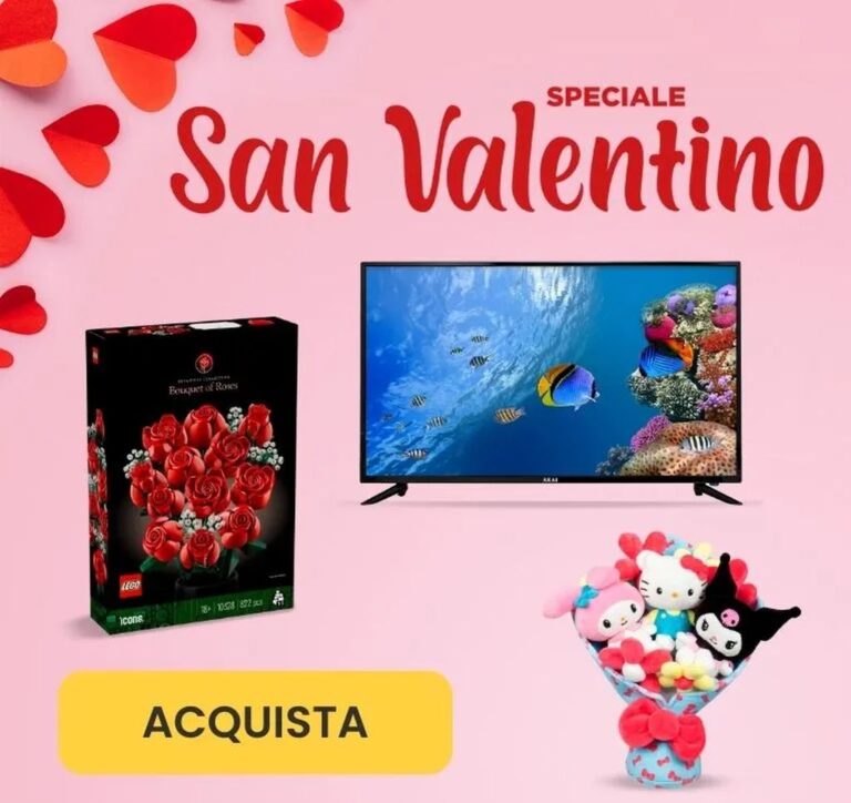 San Valentino con Eurospin: tante idee regalo