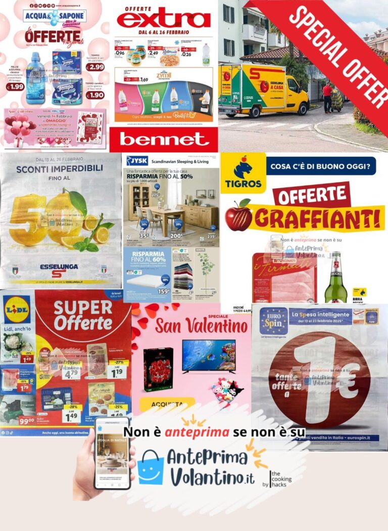 Guida al risparmio settimanale dal 10 febbraio 2025