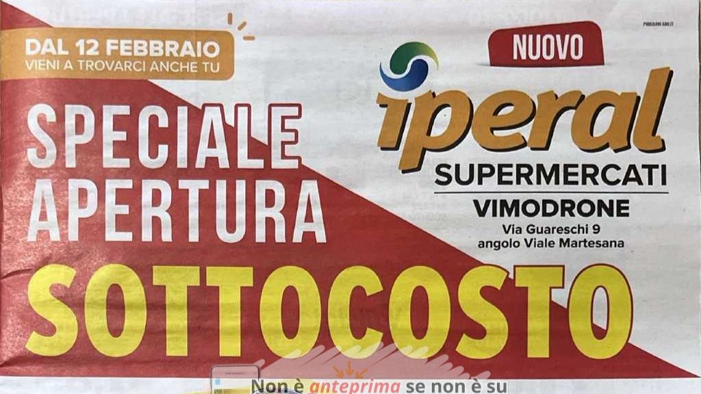 Iperal a Vimodrone: in anteprima il volantino dal 12 febbraio 2025
