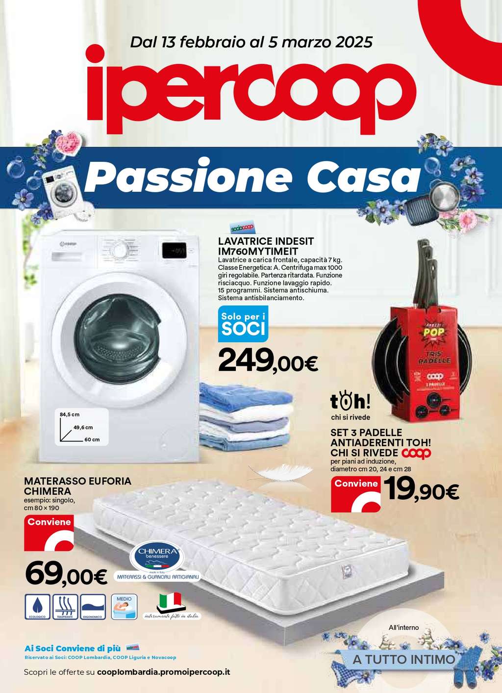 Volantino Ipercoop Passione Casa dal 13 febbraio al 5 marzo 2025