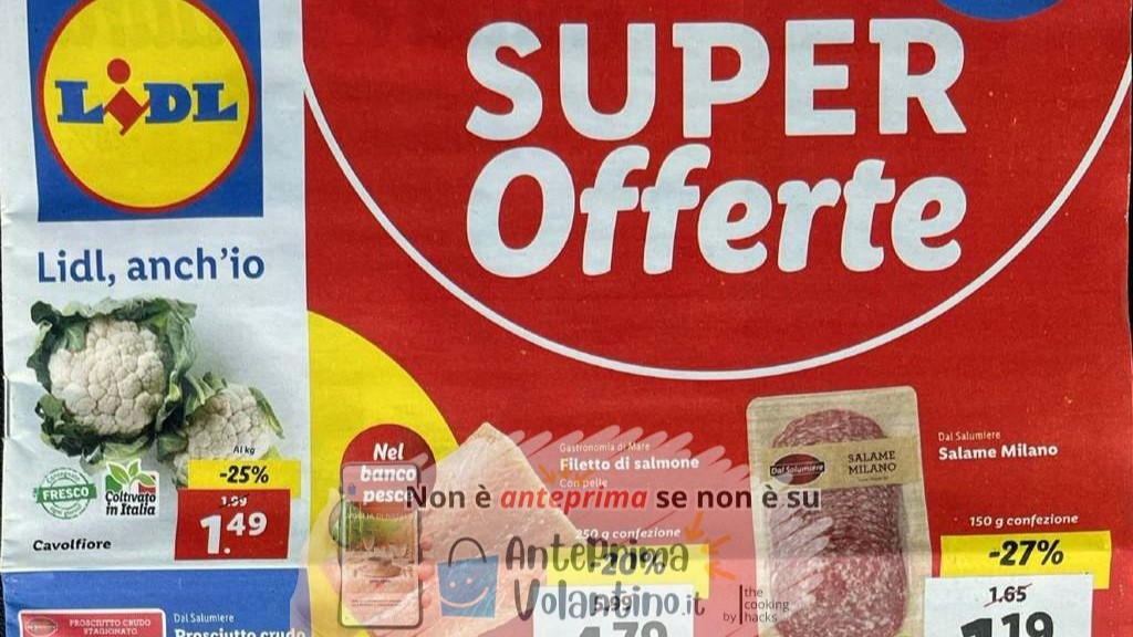Volantino Lidl dal 10 al 16 febbraio 2025