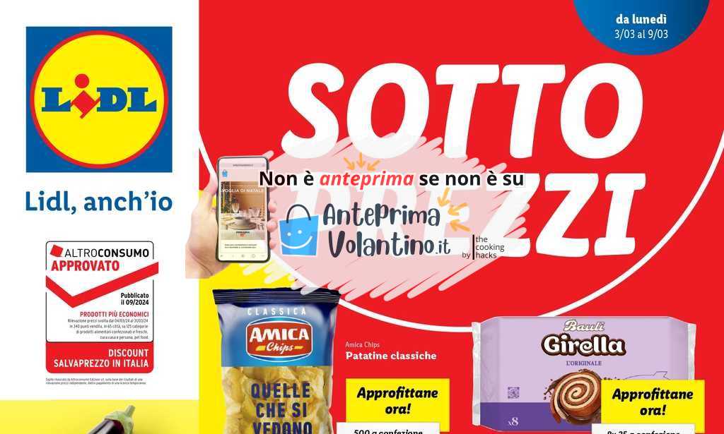 Volantino Lidl dal 3 al 9 marzo 2025