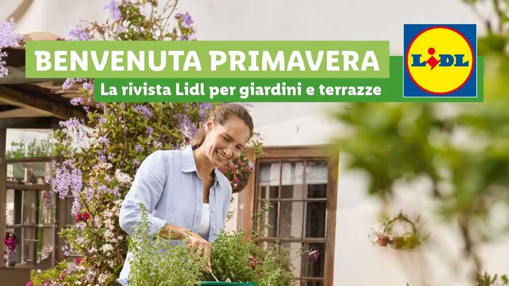 Volantino Lidl Benvenuta Primavera dal 17 febbraio al 28 aprile 2025