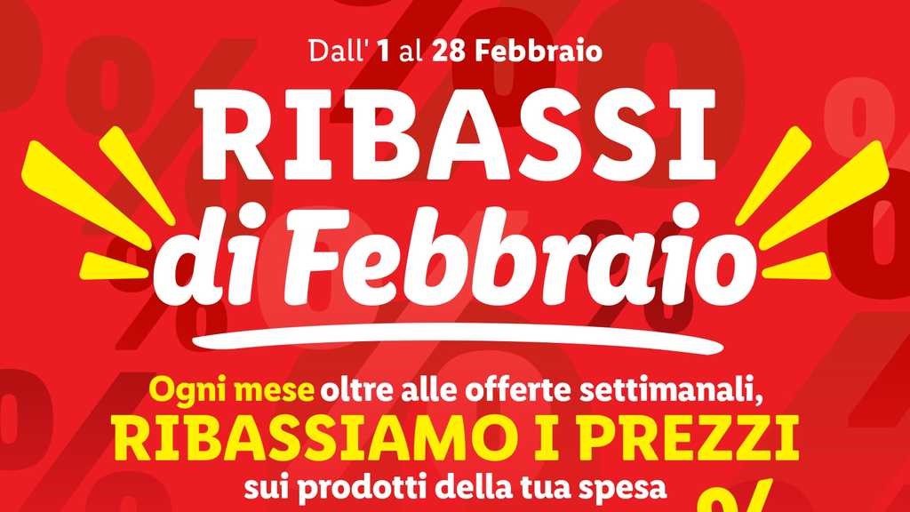 Volantino Lidl Speciale i Ribassi di Febbraio 2025