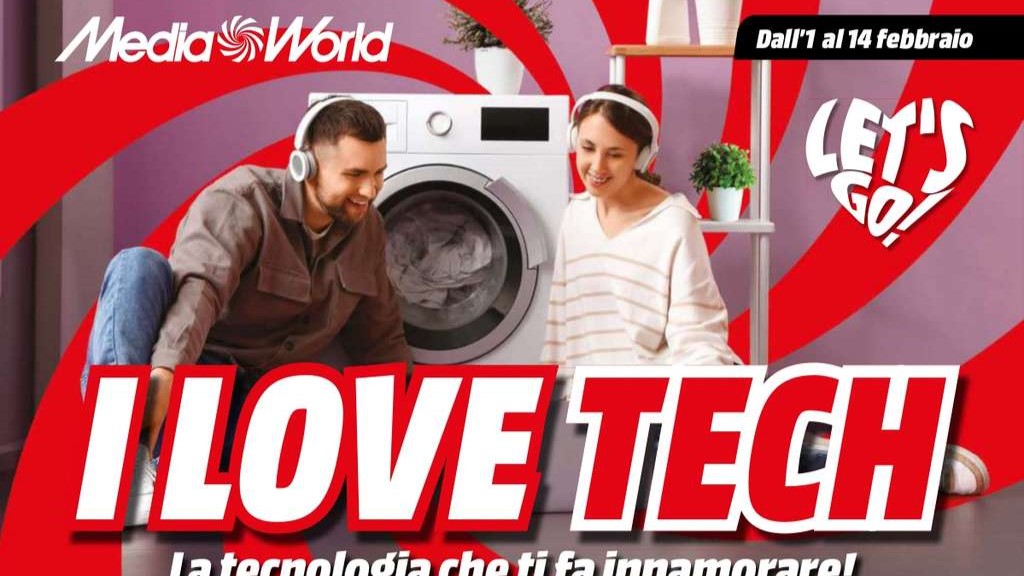 Volantino Mediaworld dal 1 al 14 febbraio 2025