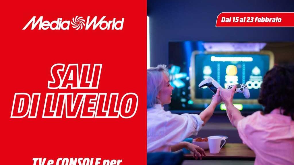Volantino Mediaworld TV e Console fino al 23 febbraio 2025