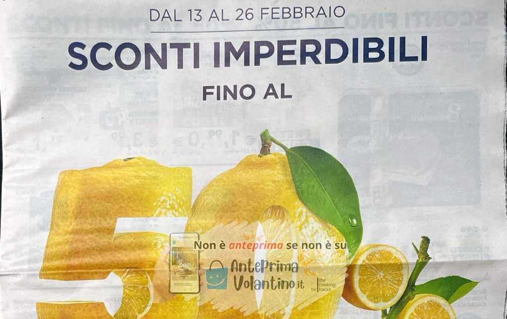 Volantino Esselunga dal 13 al 26 febbraio 2025