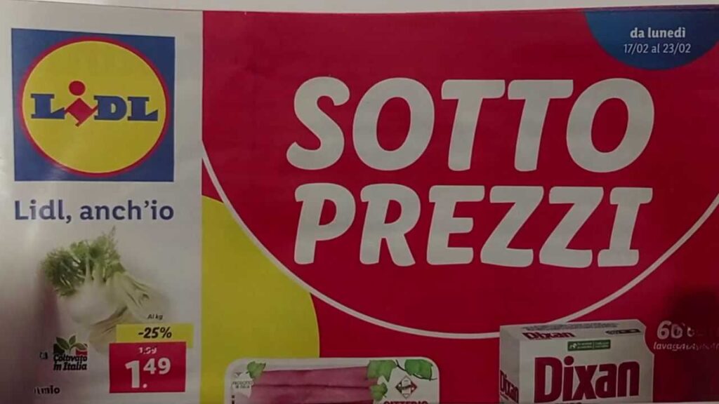 Volantino Lidl dal 17 al 23 febbraio 2025