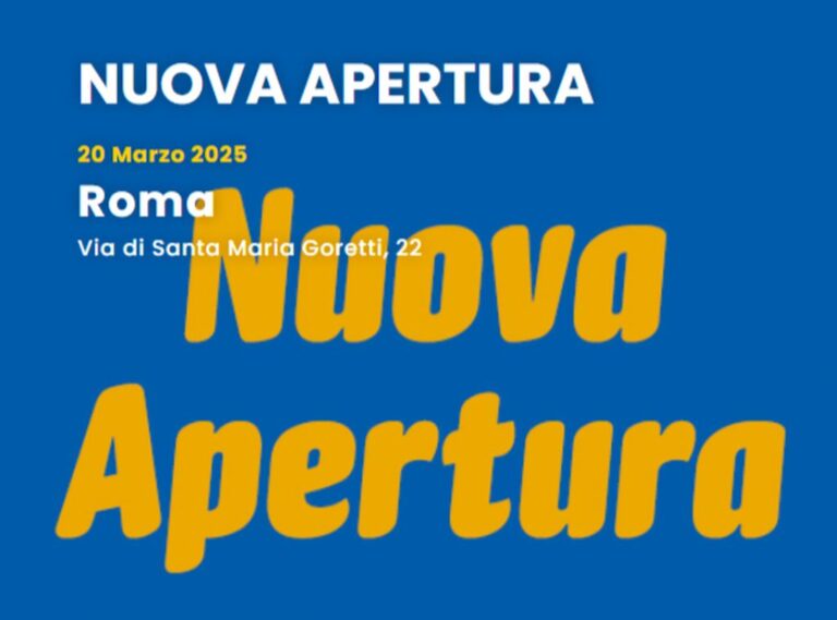 Eurospin arriva a Roma: dal 20 marzo un nuovo punto vendita