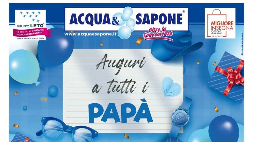 Volantino Acqua e Sapone Sicilia dal 10 al 23 marzo 2025