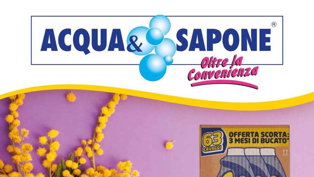Volantino Acqua e Sapone Emilia, Friuli, Trentino e Veneto dal 1 al 31 marzo 2025