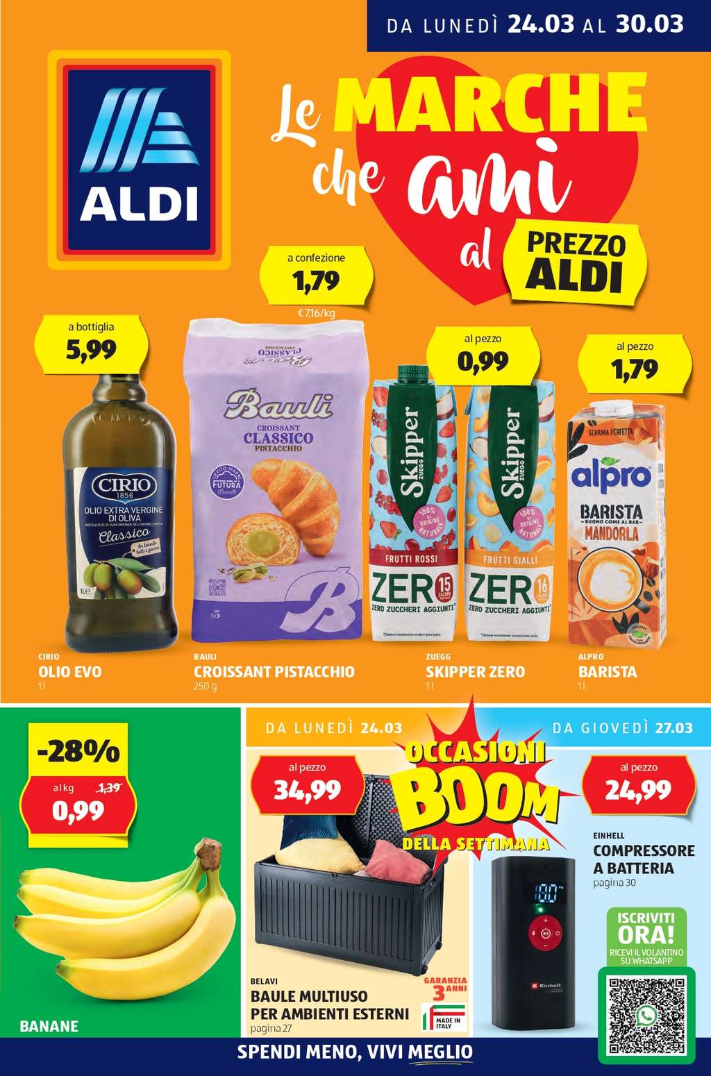 Offerte del Volantino Aldi dal 24 al 30 marzo 2025
