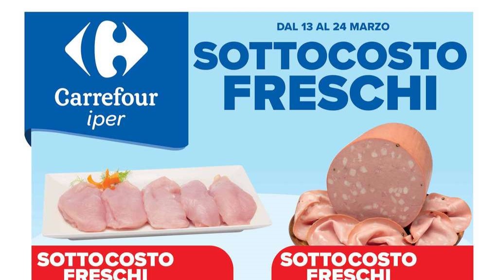 Volantino Carrefour Iper dal 13 al 24 marzo 2025