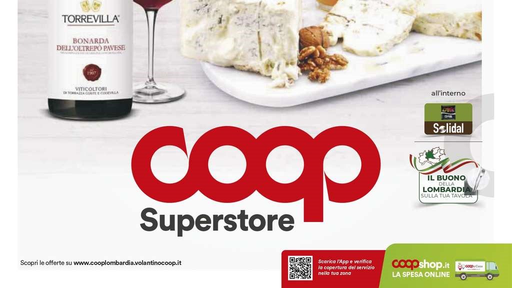 Volantino Coop dal 20 al 30 marzo 2025