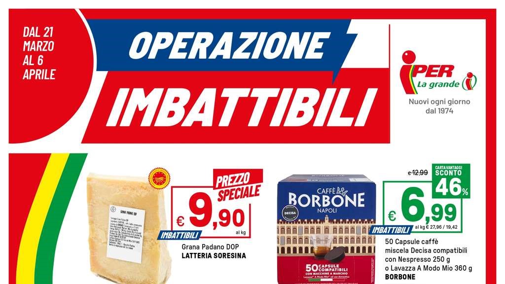Volantino Iper dal 21 marzo al 6 aprile 2025
