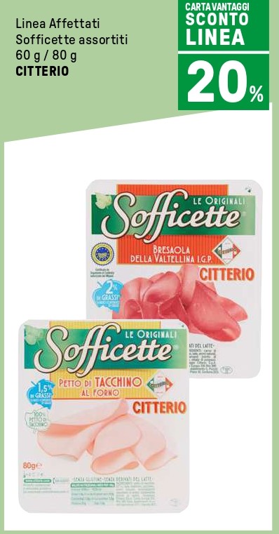 Linea Affettati Sofficette Citterio