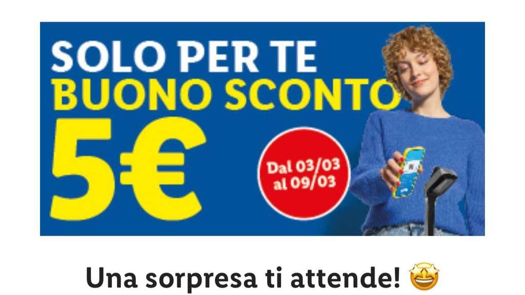 Lidl ti regala fino a 10€ di sconto sulla spesa: scopri come approfittarne!
