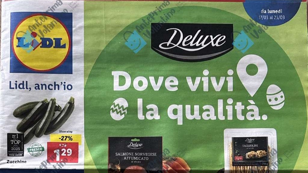 Volantino Lidl dal 17 al 23 marzo 2025